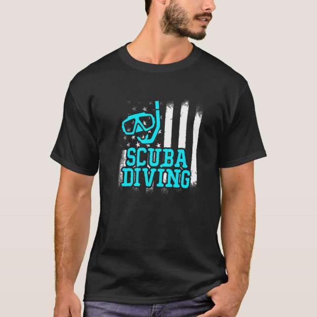 Scuba Diving Diver  3 T-Shirt (Front)