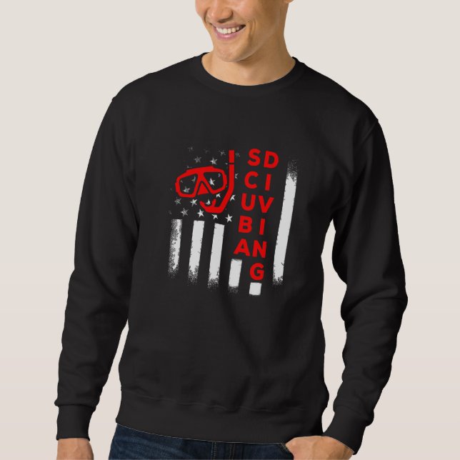 Scuba Diving Diver  6 Sweatshirt (Front)