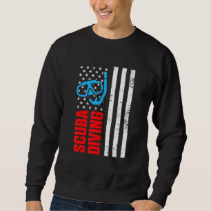 Scuba Diving Diver 7 Sweatshirt