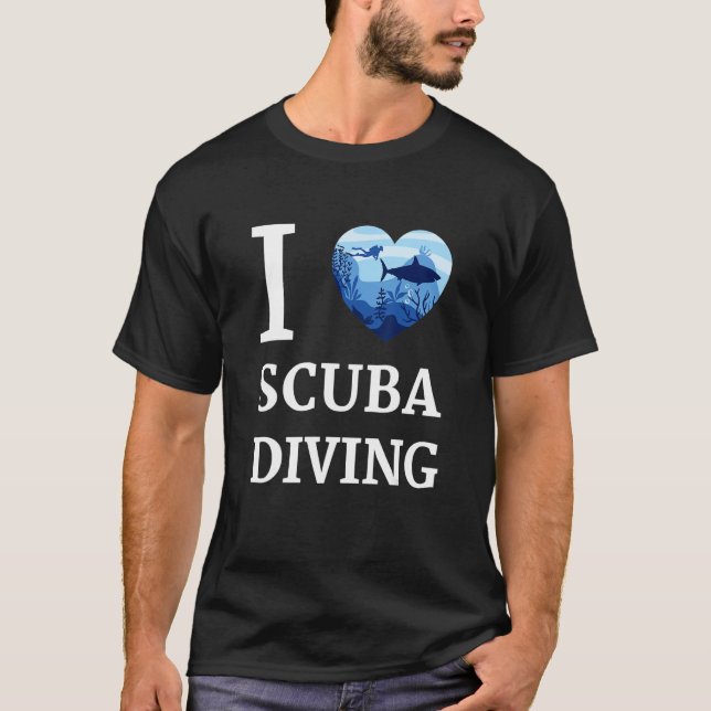 Scuba Diving Diver  For Divers T-Shirt (Front)