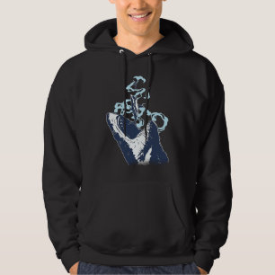 Scuba Diving Diver Shark Megalodon Hoodie