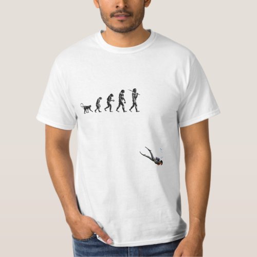 SCUBA Diving Evolution T_Shirt
