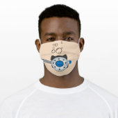 Scuba Diving Face Mask - Regulator (Worn)