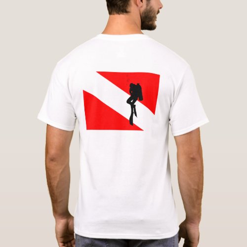 Scuba Diving Flag T_Shirt