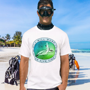 Scuba diving funny  T-Shirt