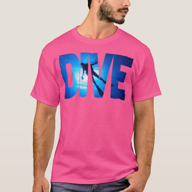 Scuba Diving Gear Dive Sea Ocean T-Shirt (Front)
