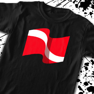 Scuba Diving Gift - Diver Down Flag - Scuba Diver T-Shirt