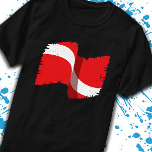 Scuba Diving Gift - Diver Down Flag - Scuba Diver T-Shirt