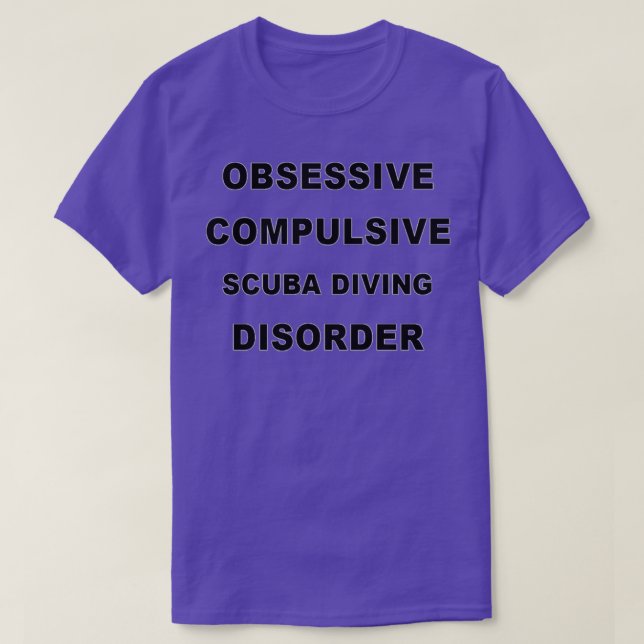 Scuba Diving Gift Present For Men Women 1 T-Shirt (Design Front)