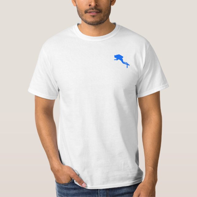Scuba diving humor funny diver T-Shirt (Front)