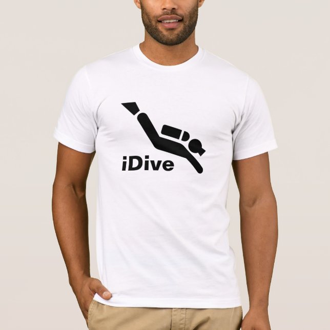 Scuba Diving iDive T-Shirt (Front)