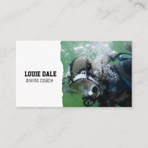 Scuba diving Instructor Business Card
