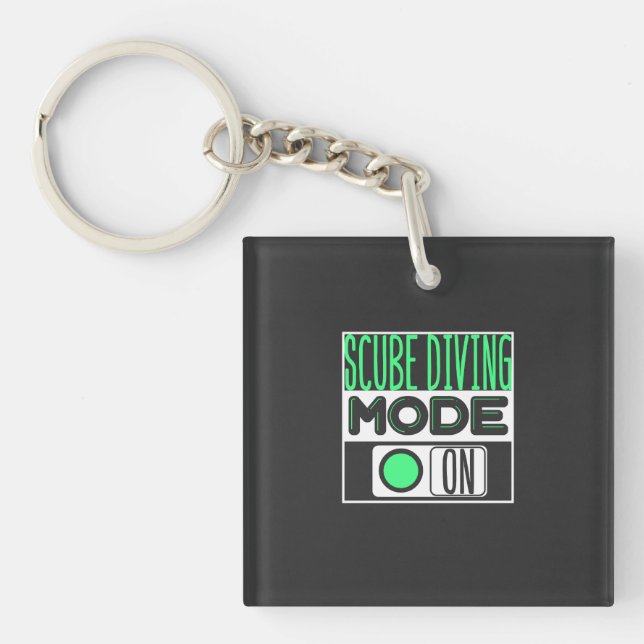Scuba Diving Keychain (Front)