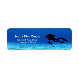 Scuba Diving Label
