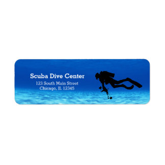 Scuba Diving Label