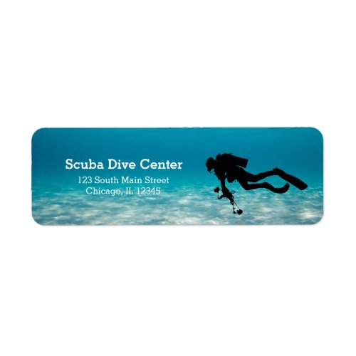 Scuba Diving Label