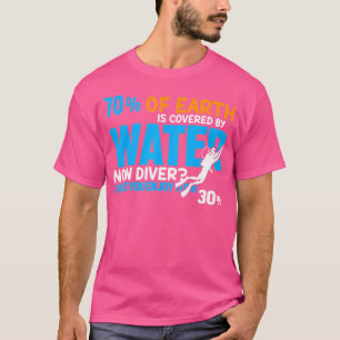 Scuba Diving Lover For Scuba Diver Funny Diving T-Shirt
