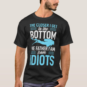 Scuba Diving Men Women Divers Vintage Diving T-Shirt
