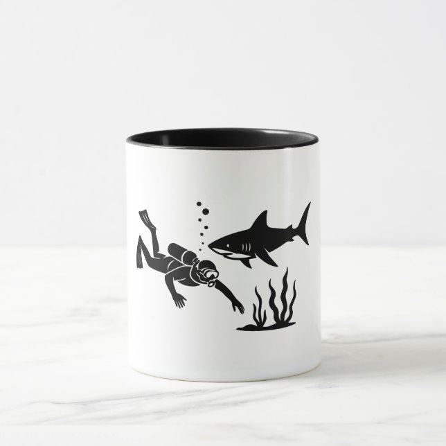  Scuba diving Mug (Center)
