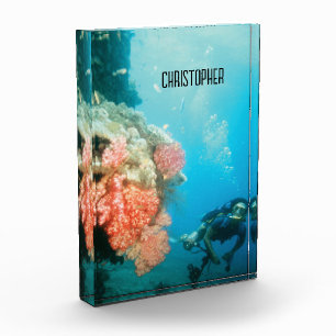 Scuba Diving Personalized Acrylic Award