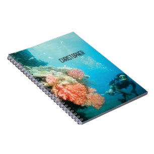 Scuba Diving Personalized Notebook