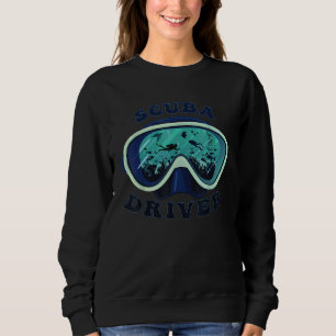 Scuba Diving scuba Diver Underwater Divers Mask Sweatshirt