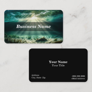 Scuba Diving / Snorkeling Business Card