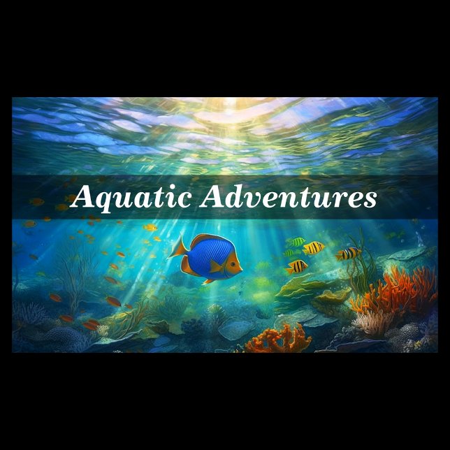 Scuba Diving / Snorkeling Business Card (Creator Uploaded)