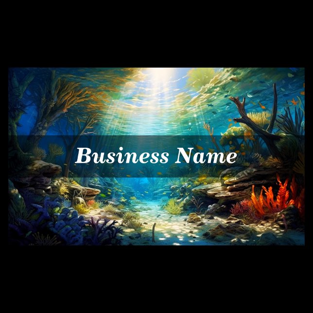 Scuba Diving / Snorkeling Business Card (Creator Uploaded)
