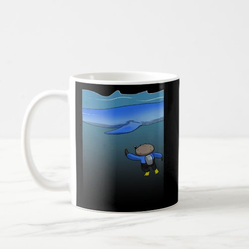 Scuba Diving Snorkeling Sloth Lazy Tired Dive Slee Coffee Mug