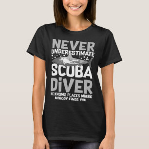 Scuba Diving Snorkeling Underwater Diving T-Shirt