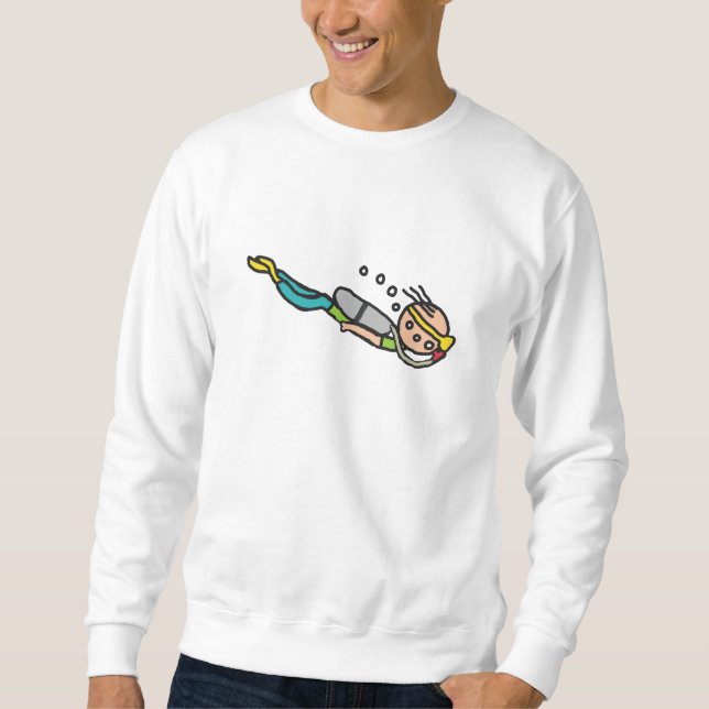 Scuba Diving Sweatshirt (Front)