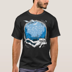 Scuba Diving Underwater Ocean Diver Trainer T-Shirt