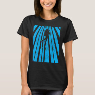 Scuba Diving Vintage Ocean Scuba Diver T-Shirt