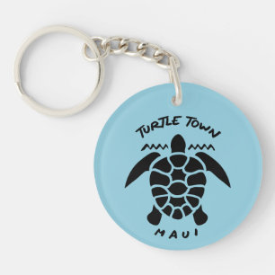 Scuba Diving With Sea Turtles - Turtle Town Maui Keychain
