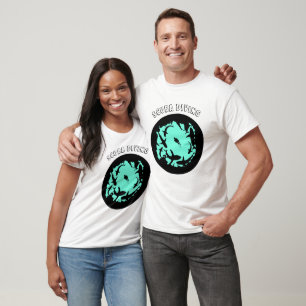 Scuba Diving with Shark in Ocean Tshirt