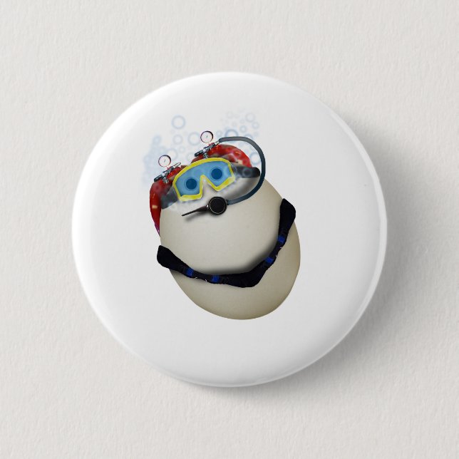 SCUBA Egg - Venture Button (Front)