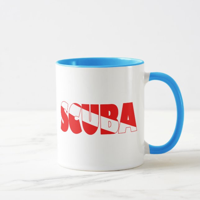 Scuba (English) Mug (Right)