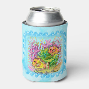 Scuba Fish  Can Cooler