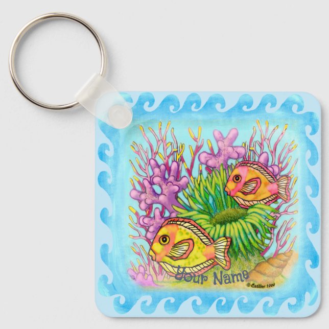 Scuba Fish  Keychain (Front)