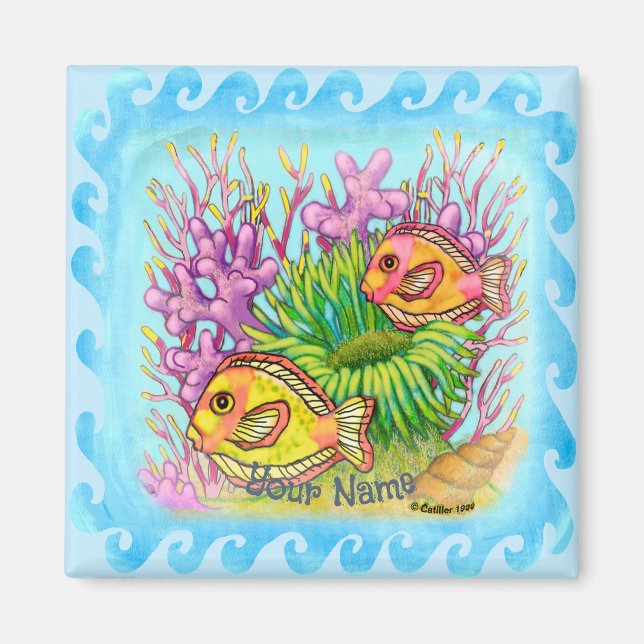 Scuba Fish  Magnet (Front)