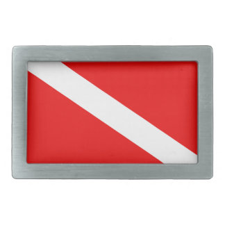 Scuba Flag Belt Buckle