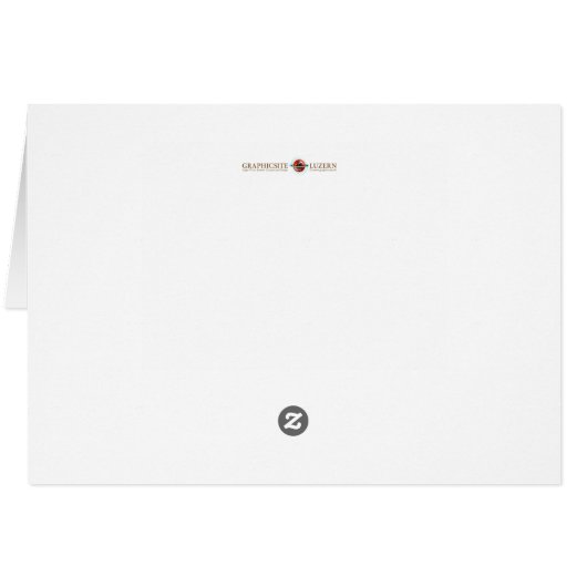 Scuba - Greeting Card Blank (Back Horizontal)