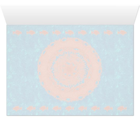 Scuba - Greeting Card Blank (Inside Horizontal (Bottom))