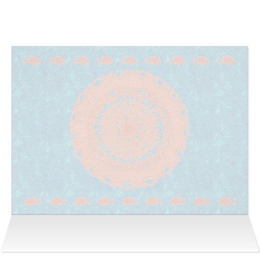 Scuba - Greeting Card Blank (Inside Horizontal (Top))