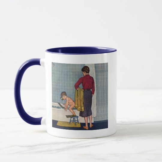 Scuba in the Tub Mug