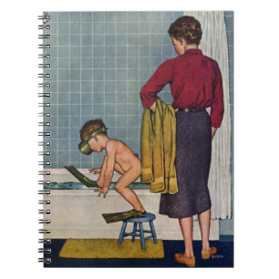 Scuba in the Tub Notebook