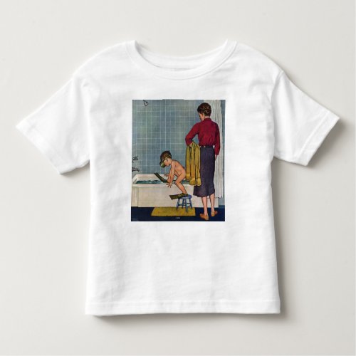 Scuba in the Tub Toddler T_shirt