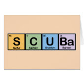 Scuba made of Elements (Front Horizontal)