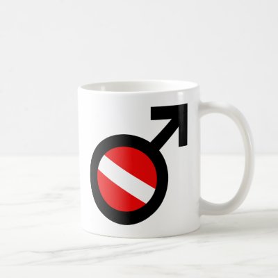 Scuba Man Coffee Mug